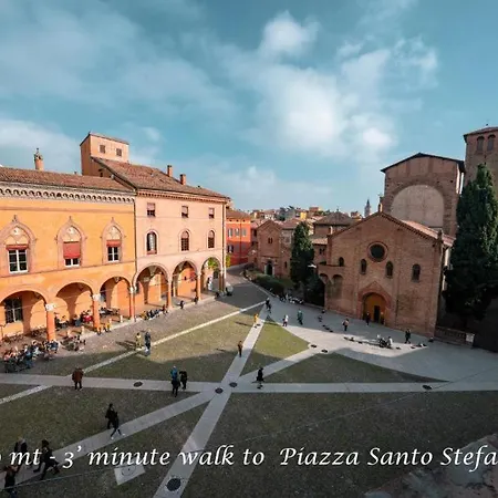 Con Terrazza Tra I Tetti Del Centro ボローニャ